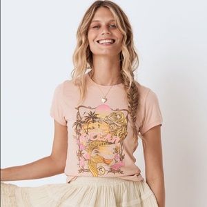 🌿 Ocean Pearl Tee in Nude